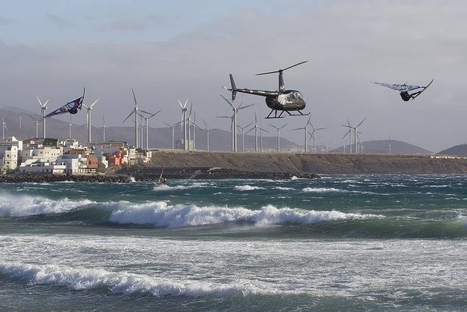 Flying high in Pozo - PWA Pozo Gran Canaria World Cup 2011 ©  John Carter / PWA http://www.pwaworldtour.com